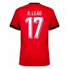 Maillot de Supporter Portugal R. Leao 17 Domicile Euro 2024 Pour Homme